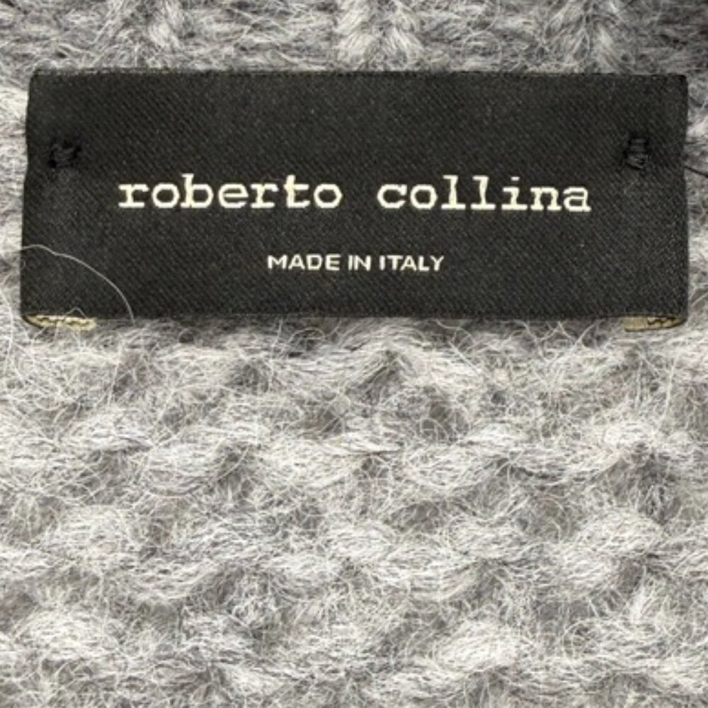 Roberto Collina Alpaca Sweater  L Women Color: GRIGIO A4718 - Picture 6 of 10